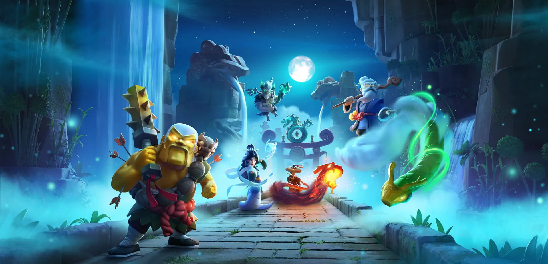 Clash of clans banner artwork