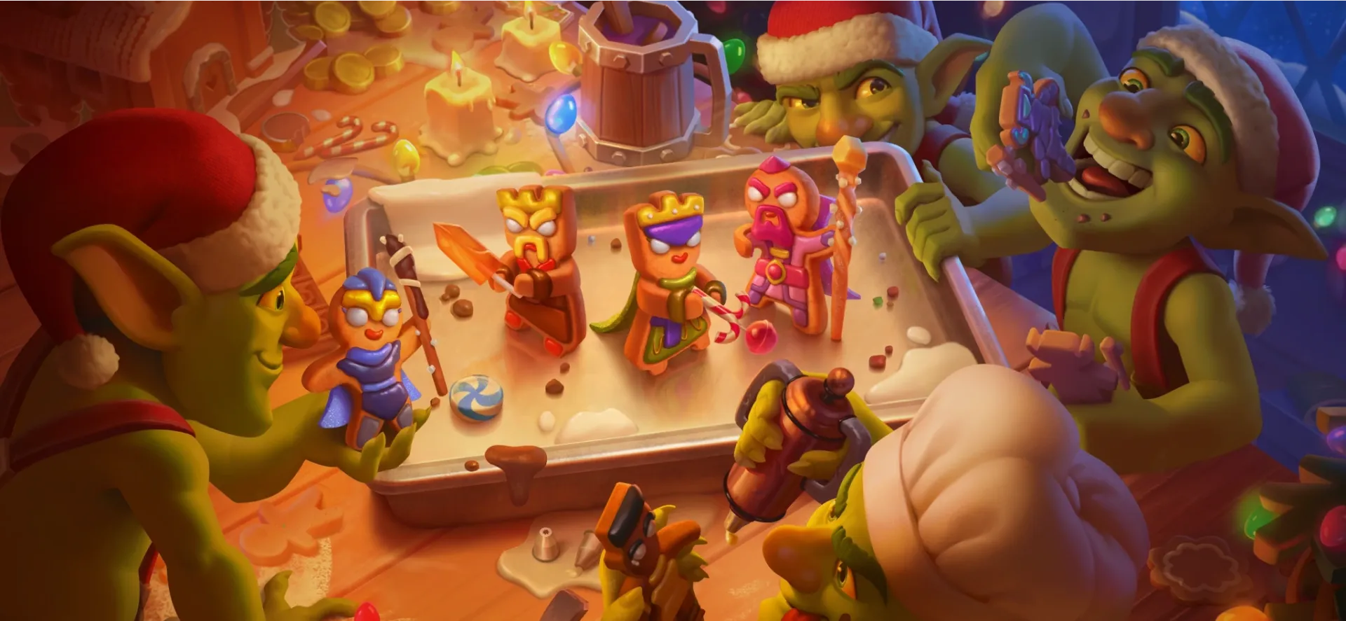 Clash of clans banner artwork
