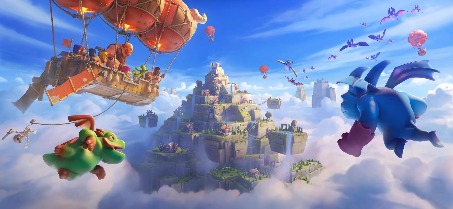Clash of clans banner artwork
