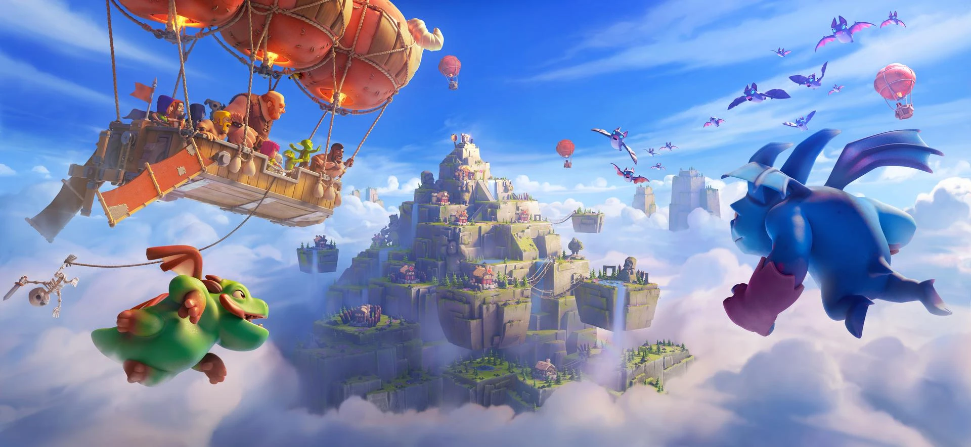 Clash of clans banner artwork