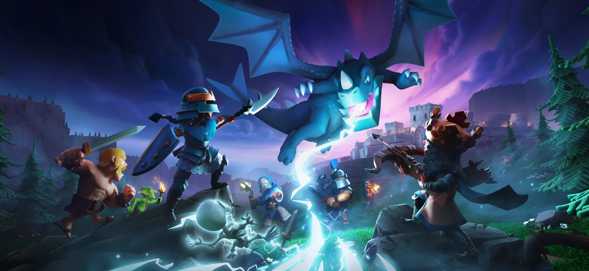 Clash of clans banner artwork