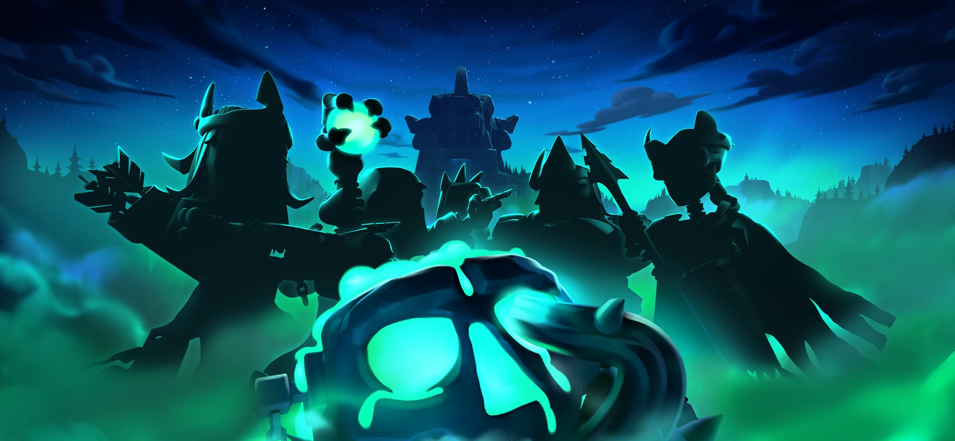 Clash of clans banner artwork