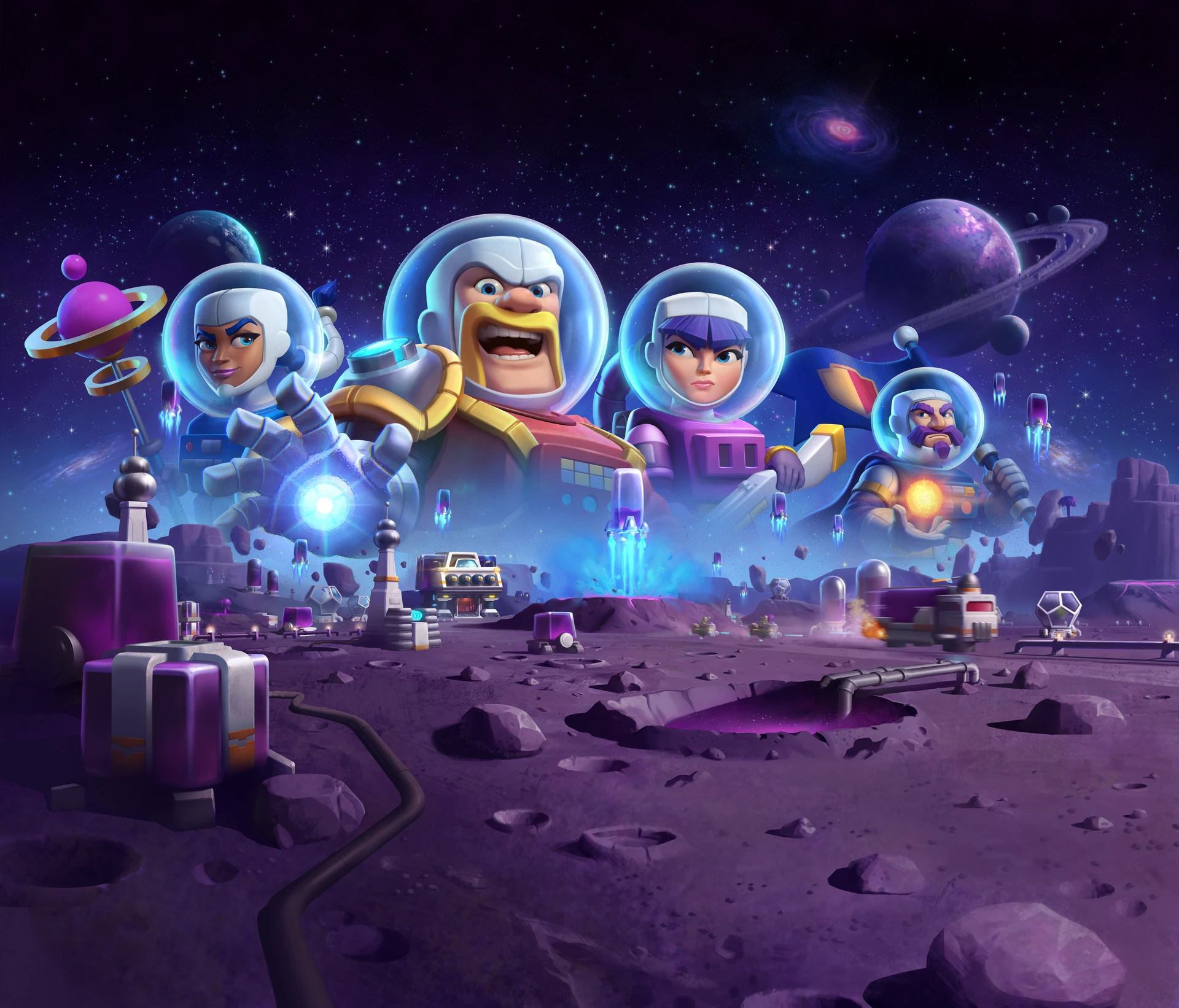 Clash of clans banner artwork
