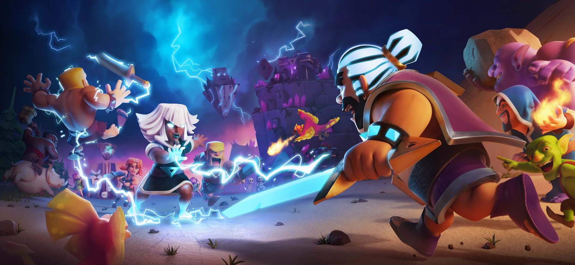 Clash of clans banner artwork